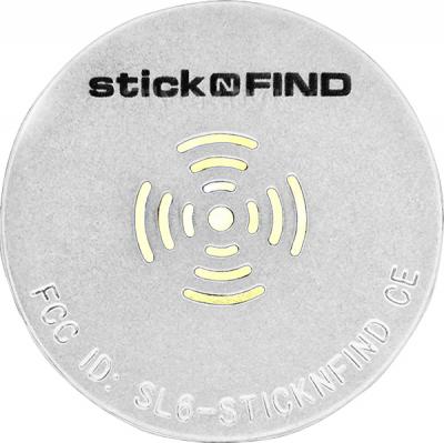 Беспроводная метка-трекер Stick-N-Find White (2шт) - общий вид