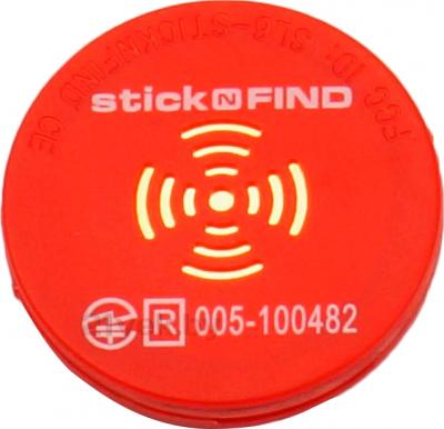 Беспроводная метка-трекер Stick-N-Find Red (2шт) - общий вид