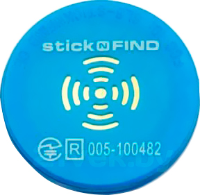 Беспроводная метка-трекер Stick-N-Find Blue (2шт) - общий вид