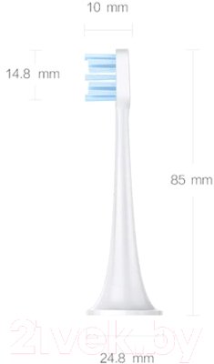 Набор насадок для зубной щетки Xiaomi Mi Electric Toothbrush Head Mini / NUN4014GL (3шт)