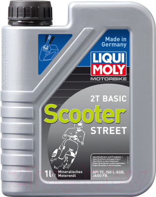 Моторное масло Liqui Moly Motorbike 2T Basic Scooter Street / 1619 (1л)
