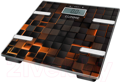 Напольные весы электронные Lumme LU-1331 (черный сенсор)