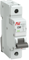 

Выключатель автоматический, Averes AV-6 1P 50A (C) 6kA / mcb6-1-50C-av