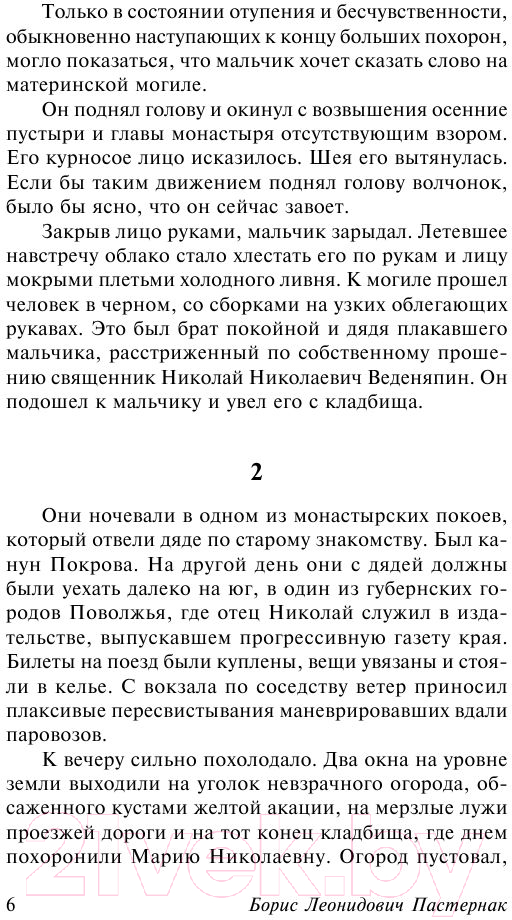 Художественная книга АСТ Доктор Живаго (Пастернак Б.) — фото 3