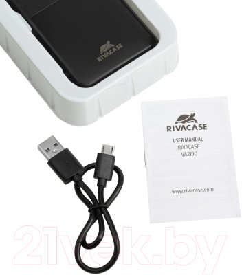 Изображение товара Портативное зарядное устройство Rivacase VA2190 20000mAh (черный)