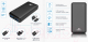 Миниатюра изображения товара Портативное зарядное устройство Rivacase VA2190 20000mAh (черный)