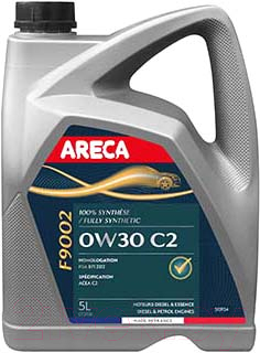 Моторное масло Areca F9002 0W30 С2 / 051392 (5л)