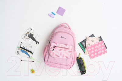 Школьный рюкзак Torber Class X / T2743-22-PNK (розовый)