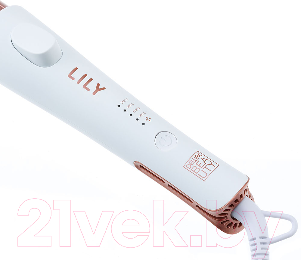 Выпрямитель-плойка Dewal Beauty Lily / HI2120-White