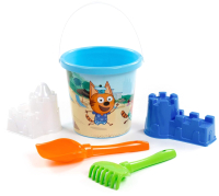 Набор игрушек для песочницы Полесье Три кота и море приключений №6 / 91956 (в ассортименте) - 