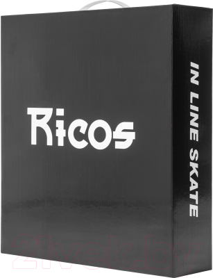 Ролики-коньки Ricos Props PW-223B S (р-р 33-36, белый)