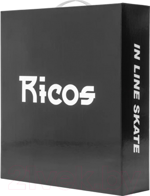 Ролики-коньки Ricos Props PW-253B S (р-р 33-36, черный)