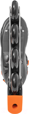 Роликовые коньки Ricos Stream PW-153B L (р-р 40-43, черный/оранжевый)