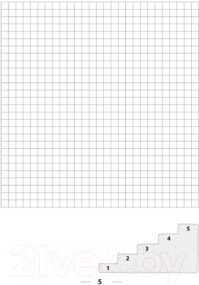 Изображение товара Рабочая тетрадь Аверсэв Математика. 3 класс. Для решения примеров (Жилич Н.)