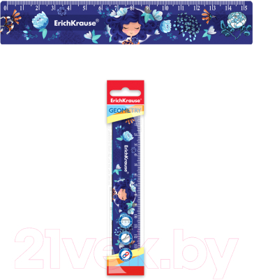 Изображение товара Линейка Erich Krause Bluecurl / 55476