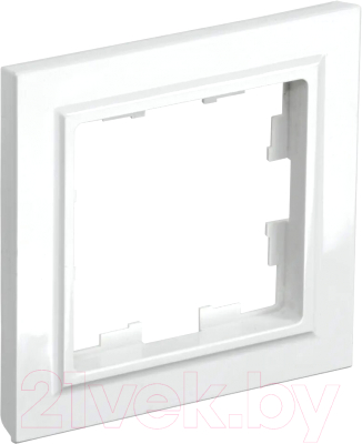IEK Brite BR-M12-K01 (белый) Рамка для выключателя купить в Минске ...