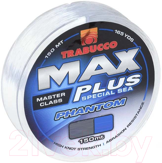 Леска монофильная Trabucco Max Plus Phantom 0.18мм 150м / 057-02-180