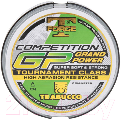 Леска монофильная Trabucco T-Force Competition Gp Grand Power 0.18мм 50м / 052-73-180