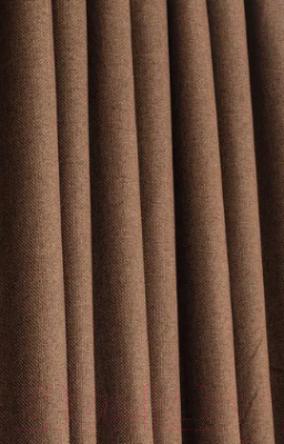 Шторы Модный текстиль 112MT2226A11 (250x150, 2шт, коричневый)