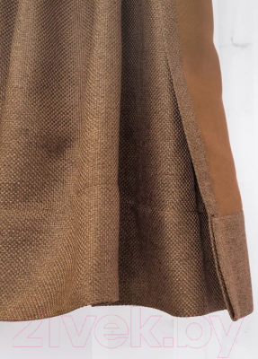 Штора Модный текстиль 112MT2226A11-1 (250x150, коричневый)