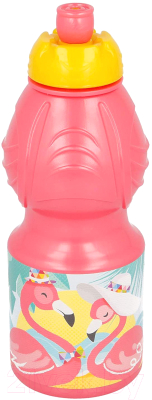 Бутылка для воды Stor Фламинго / 29132 (400мл)