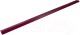 Планка карнизная Технониколь Для гибкой черепицы 75x50x5x2000 RAL 3005 (красный) - 