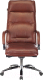 Миниатюра изображения товара Кресло офисное Бюрократ T-9927SL (светло-коричневый Leather Eichel/хром)