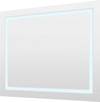 Зеркало Пекам Astra 1 80x60 / astra1-80x60dcl (с подсветкой, сенсором на взмах руки, часами) - 