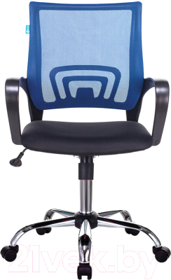 Кресло офисное Бюрократ CH-695NSL (синий TW-05 /черный TW-11/хром)