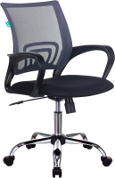 Кресло офисное Бюрократ CH-695NSL (темно-серый TW-04/черный TW-11/хром) - 