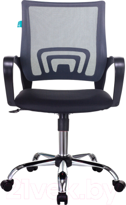 Кресло офисное Бюрократ CH-695NSL (темно-серый TW-04/черный TW-11/хром)