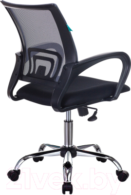 Кресло офисное Бюрократ CH-695NSL (темно-серый TW-04/черный TW-11/хром)