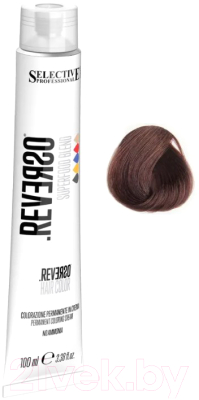 Крем-краска для волос Selective Professional Reverso Superfood 6.05 / 89605 (100мл, темный блондин маракуйя)