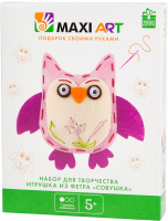 

Набор для шитья Maxi Art, Игрушка из фетра Совушка / MA-A0072