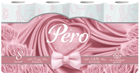 Туалетная бумага Pero Rose с ароматом 3х слойная (8рул) - 