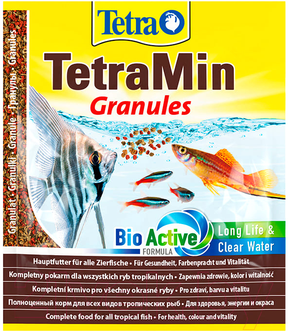 Корм для рыб Tetra Sachet TetraMin Granules / 134492/710236 (15г)