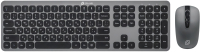 Клавиатура+мышь Oklick 300M (серый/черный) - 