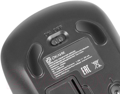 Изображение товара Комплект клавиатура и мышь Оклик 300M (серый/черный)