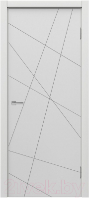 Дверь межкомнатная Bafa Тоскана 1 60х200 (эмаль белая)