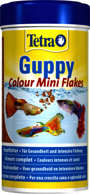 Корм для рыб Tetra Guppy Colour Mini Flakes / 197275/710861 (100мл)