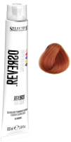 Крем-краска для волос Selective Professional Reverso Superfood 7.44 / 89744 (100мл, блондин медный интенсивный) - 