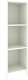 Стеллаж Кортекс-мебель Бинго 30x106 (белый) - 