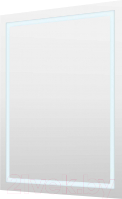 Зеркало Пекам Astra 1 80x100 / astra1-80x100dcl (с подсветкой, сенсором на взмах руки, часами)