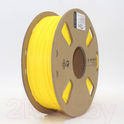 Пластик для 3D-печати Gembird PLA 3DP-PLA1.75-01-Y (1.75мм, 1кг, желтый)