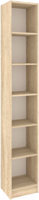Стеллаж Кортекс-мебель Бинго 30x202 (дуб сонома)