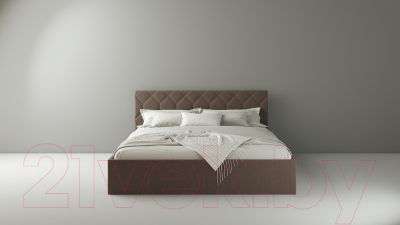 Односпальная кровать Natura Vera Техас 90x200 (Velutto 6)