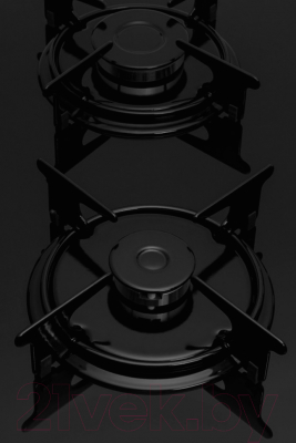Газовая варочная панель Grand & Germes HIG-60NC-EA  (черный)