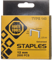 

Скобы Forte Tools, 140/12мм 1012HD
