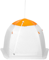 Палатка Пингвин Shelters Shelters MrFisher двухместная, зонт / 5279153 (белый/оранжевый) - 
