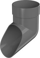 Слив трубы Технониколь Оптима 066401 (серый) - 